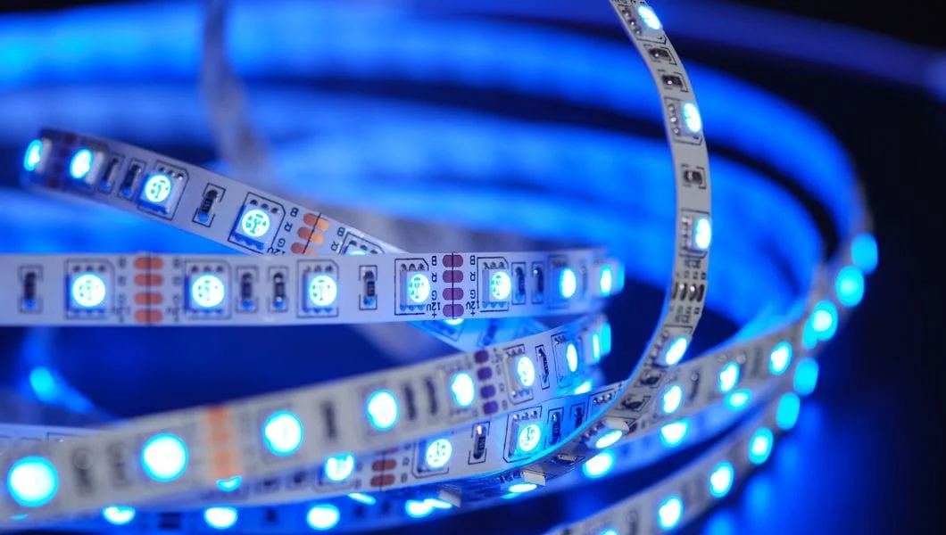 Flexible PCB for lighting in automotive LED strip design.