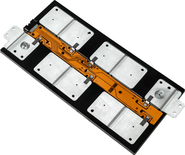 Flexible PCB in automotive EV battery management system