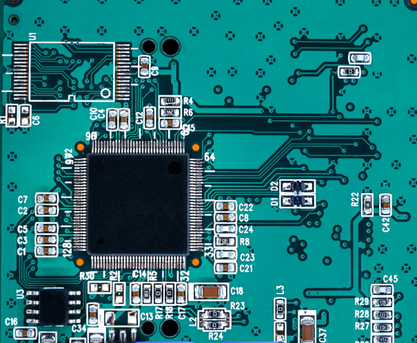Finished PCB design with optimized trace spacing