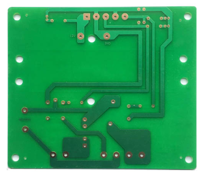 Single-sided PCB calculator design for a simple project