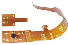 Flexible PCB material bending for smart city sensor applications.