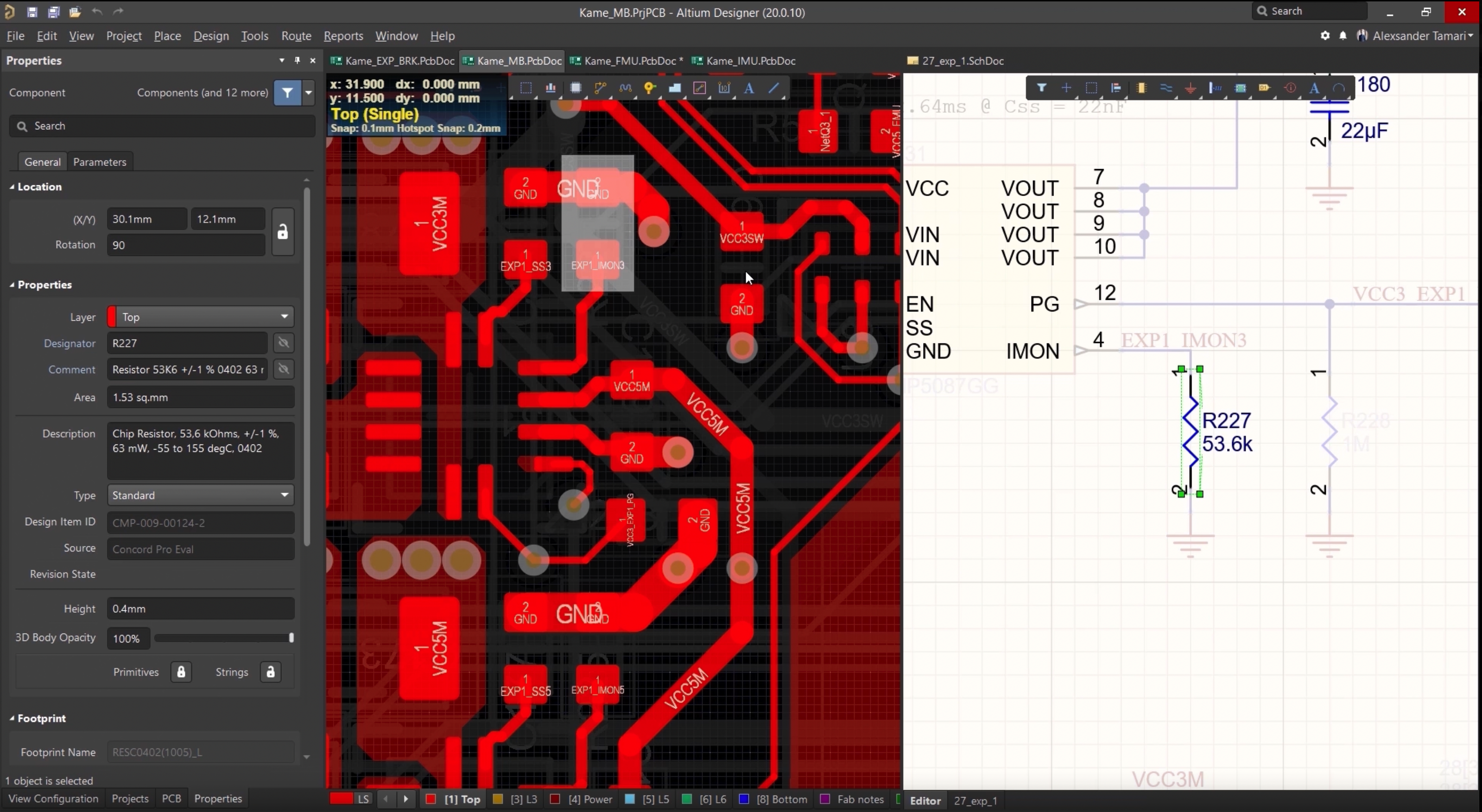 Cloud platform dashboard for online PCB design with collaboration features