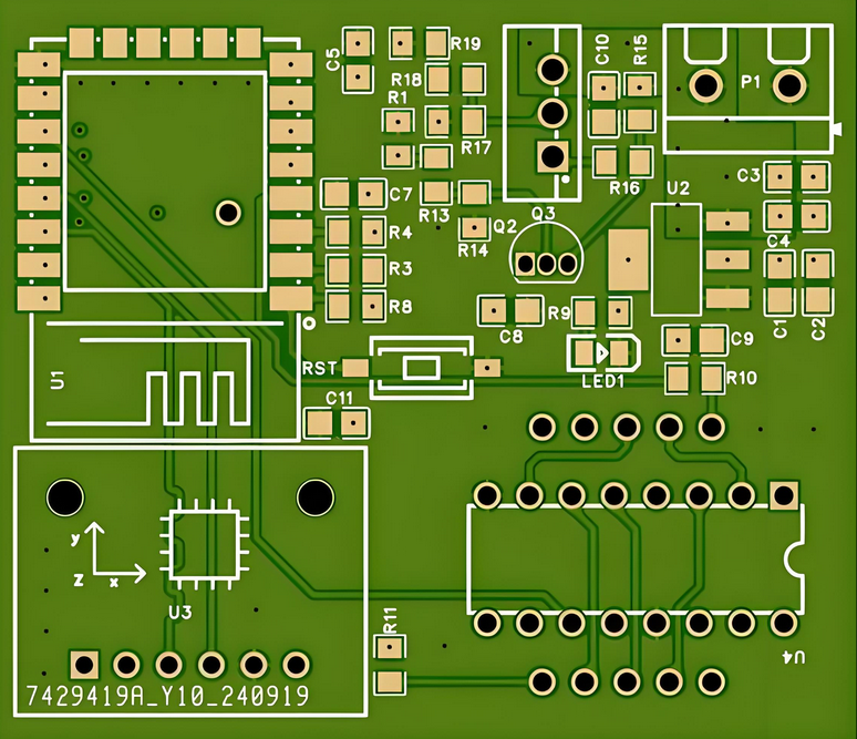 PCB layout simulation for high-speed signal processing in automotive ECUs