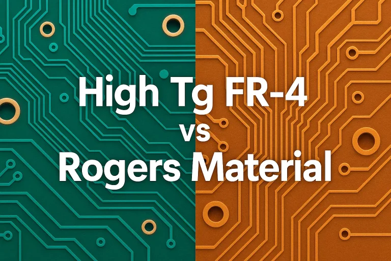Comparison of FR-4 and high-temperature PCB materials for home appliances under heat stress