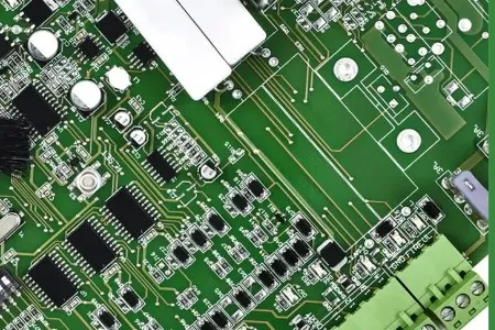 "Clean assembled PCB meeting industry cleanliness standards."