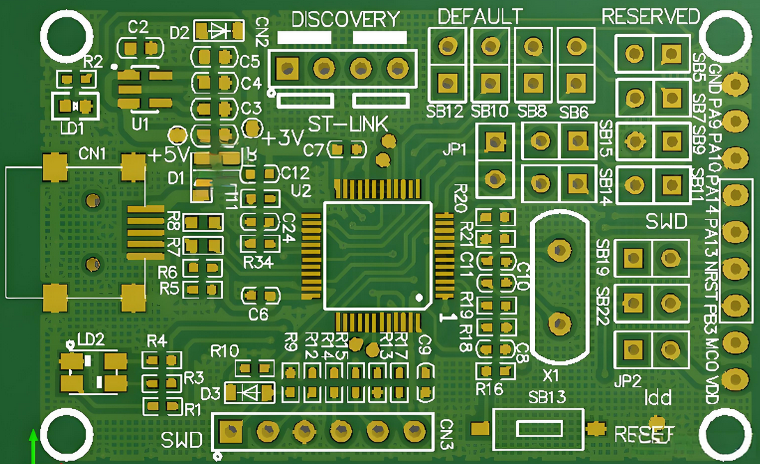 PCB layout design with modular components and protection for long-lasting electronics.