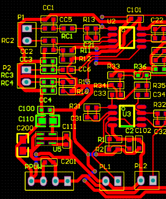 Online PCB design software interface for custom dimensions.