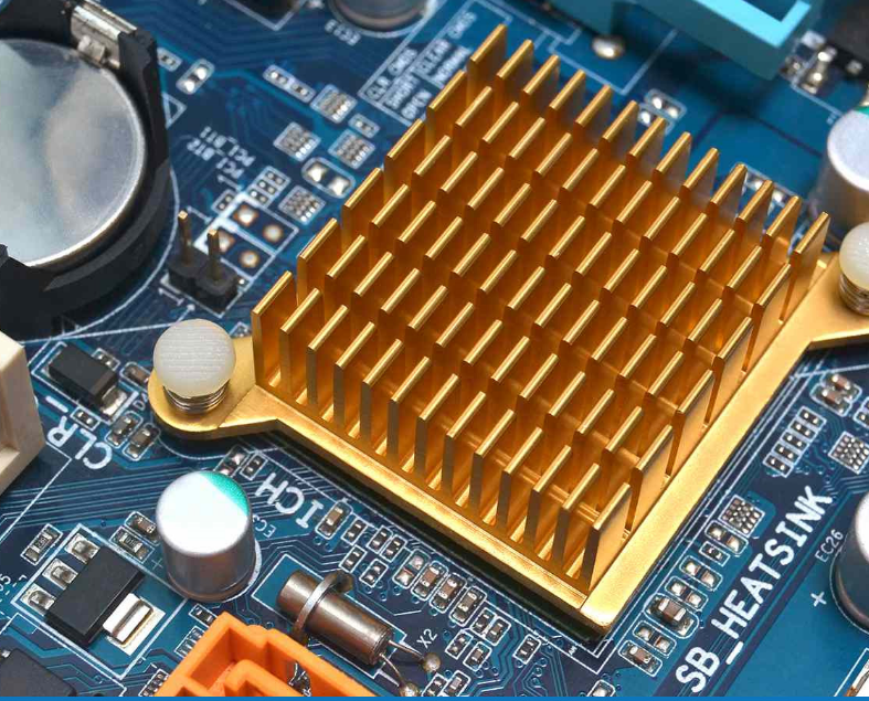 High-Tg PCB layout optimized for heat dissipation with copper heat spreaders