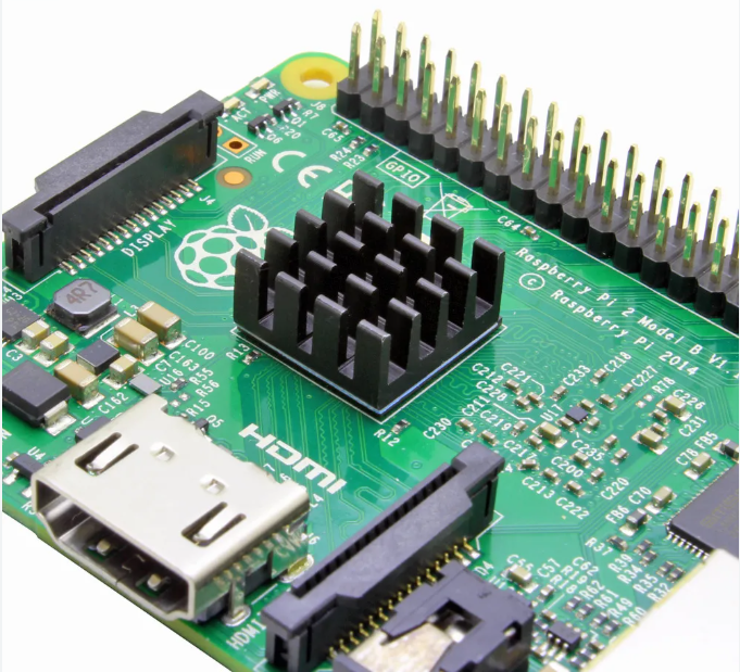 Heatsink on PCB component for effective cooling