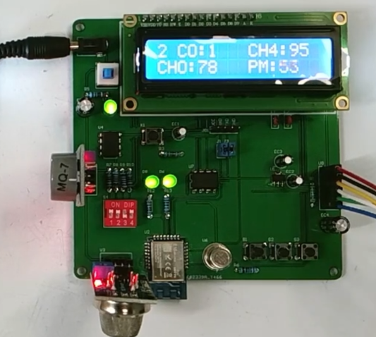 PCB Assembly Process for Air Quality Monitoring Board
