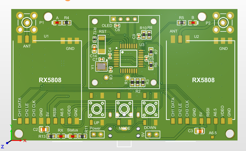 imple PCB layout in a free open-source design tool for students.
