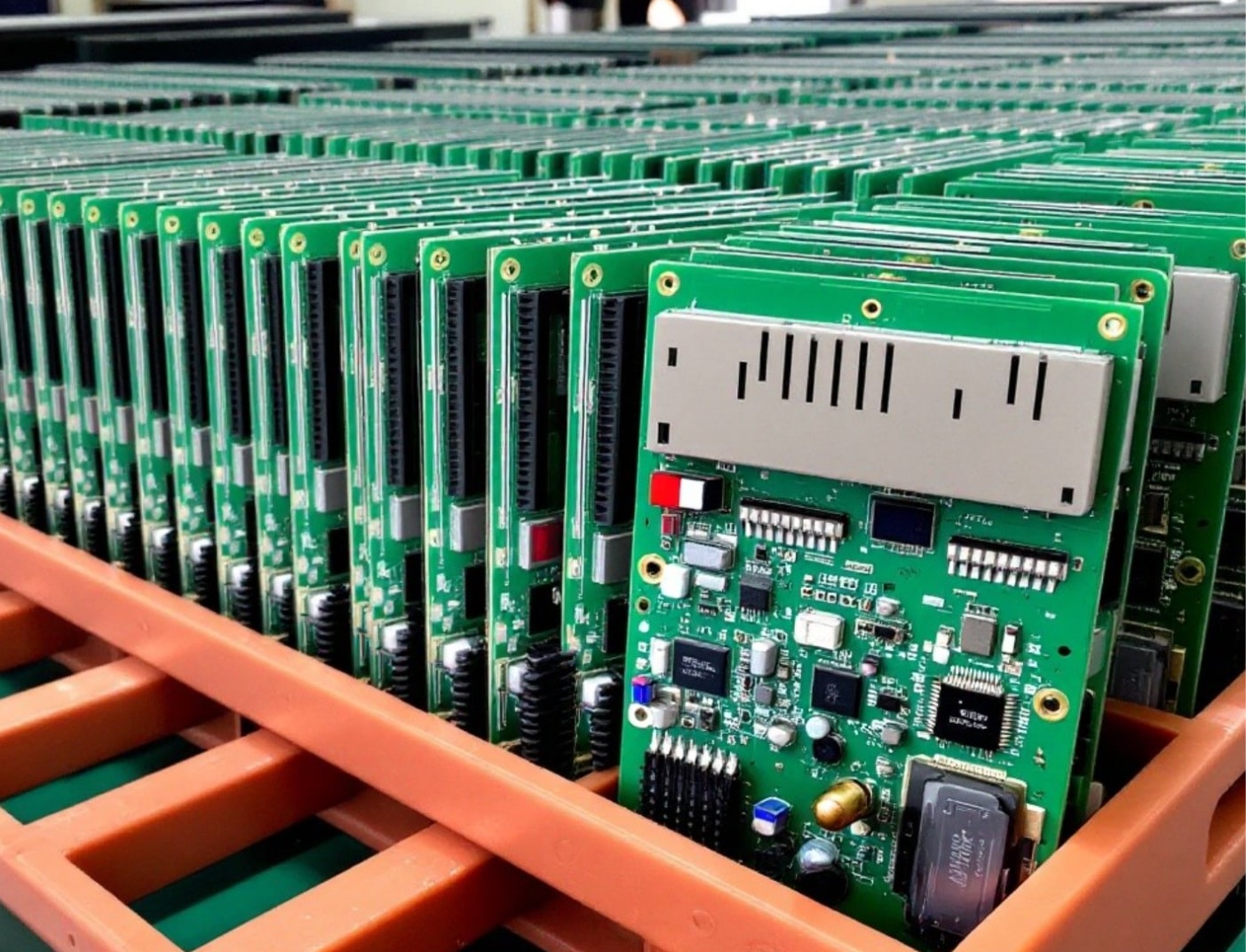 Compact PCB for consumer electronics showcasing cost-effective assembly.