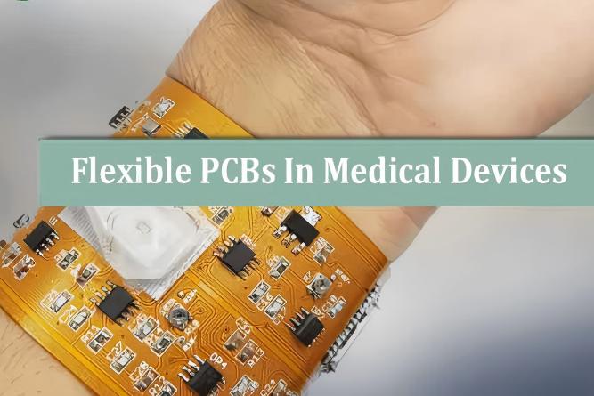 Flexible PCB ultrasound interconnect in handheld medical device