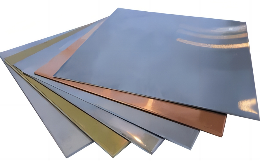 Raw materials for HDI PCB manufacturing including copper foil and dielectric layers