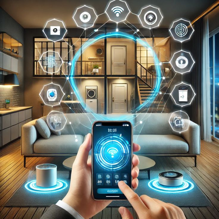 Fully assembled smart home automation system with custom PCB