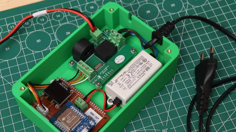DIY smart meter PCB for energy monitoring system