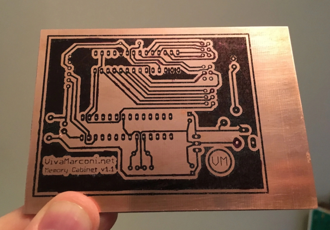 DIY PCB etching tools and materials for beginners.