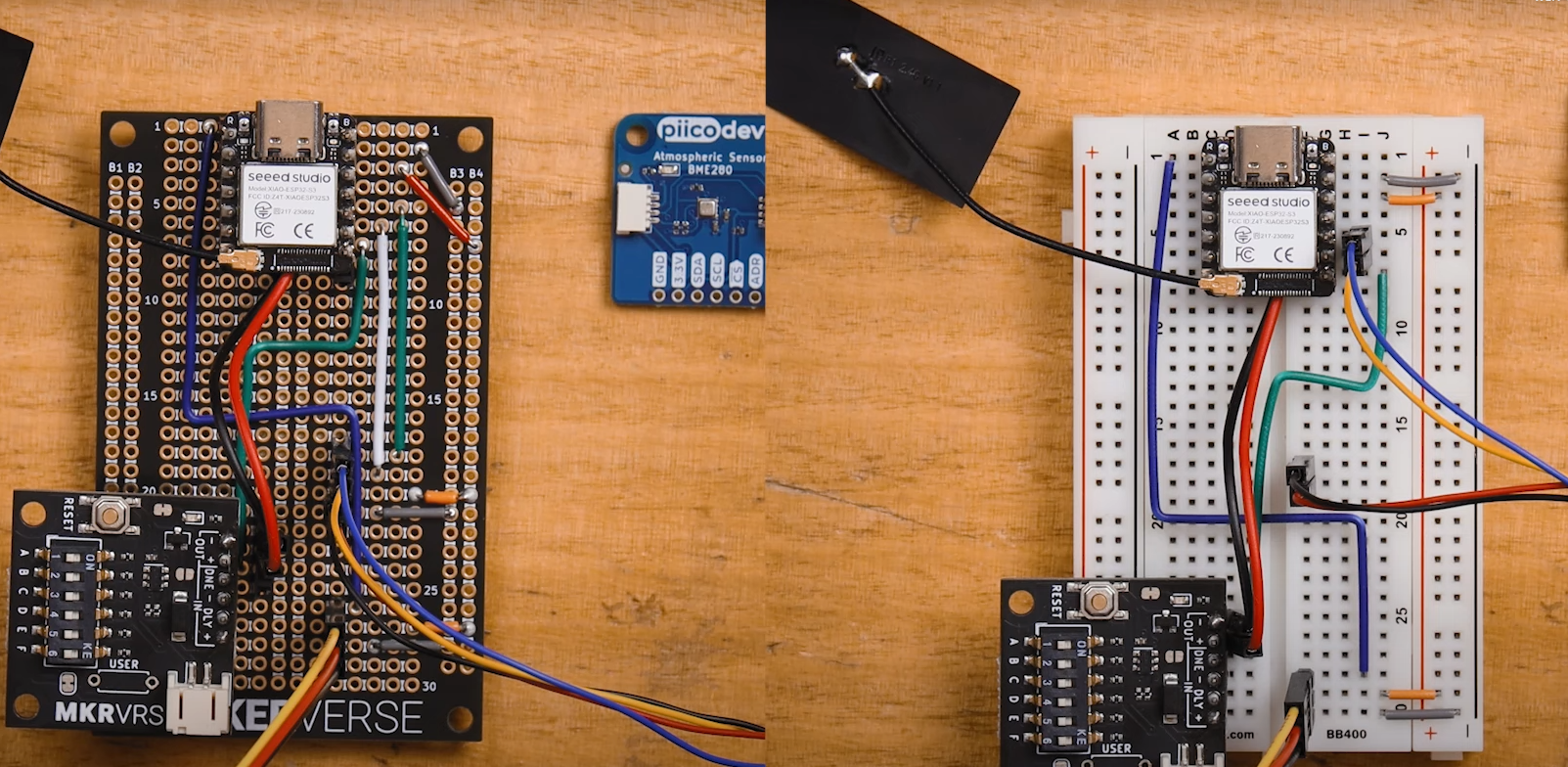 Breadboard vs PCB for DIY smart home projects