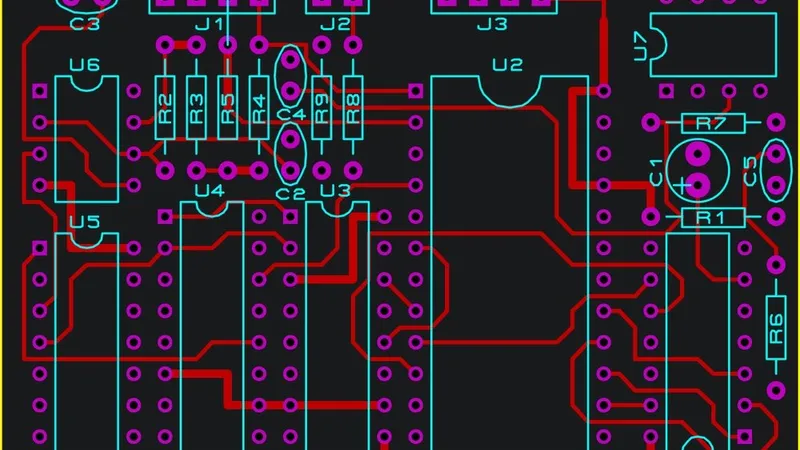 Optimized PCB layout for cost-effective ECU manufacturing