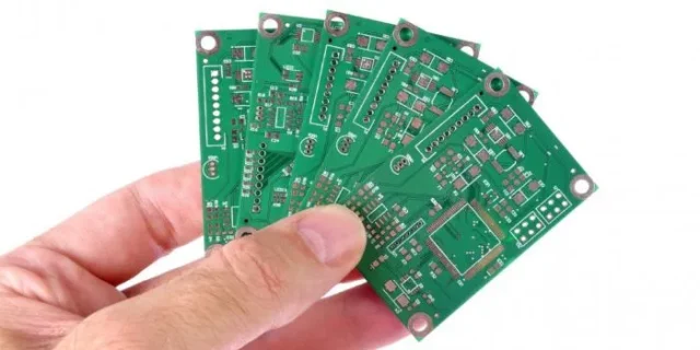 FR-4 PCB used in a consumer electronic device.