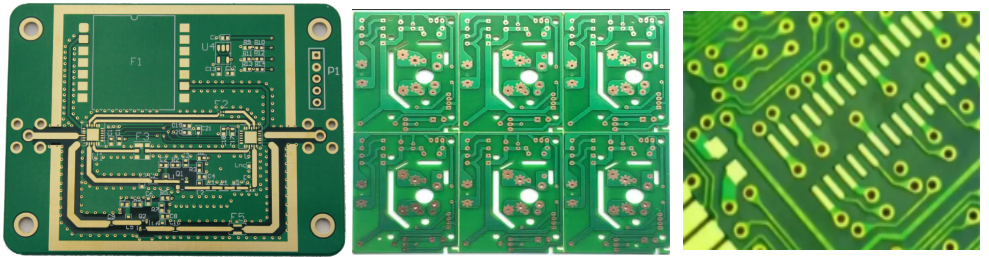 Comparison of PCB surface finishes for quantum computing applications.