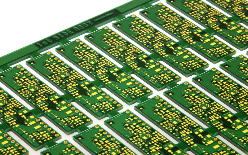 PCB routing techniques with tab routing and V-scoring for panelization