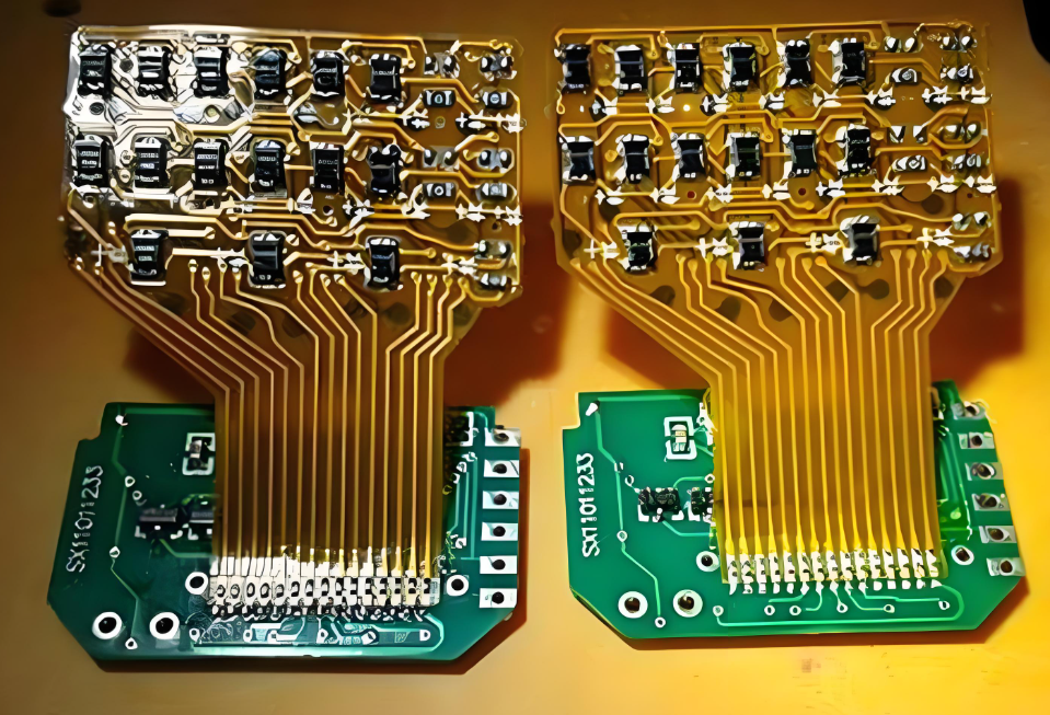 Flexible PCB design in telecommunication base station for compact integration