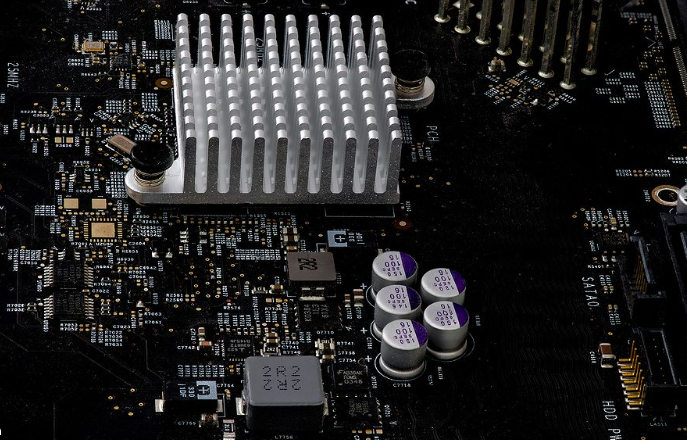 Avionics PCB surface finish close-up for high-reliability systems