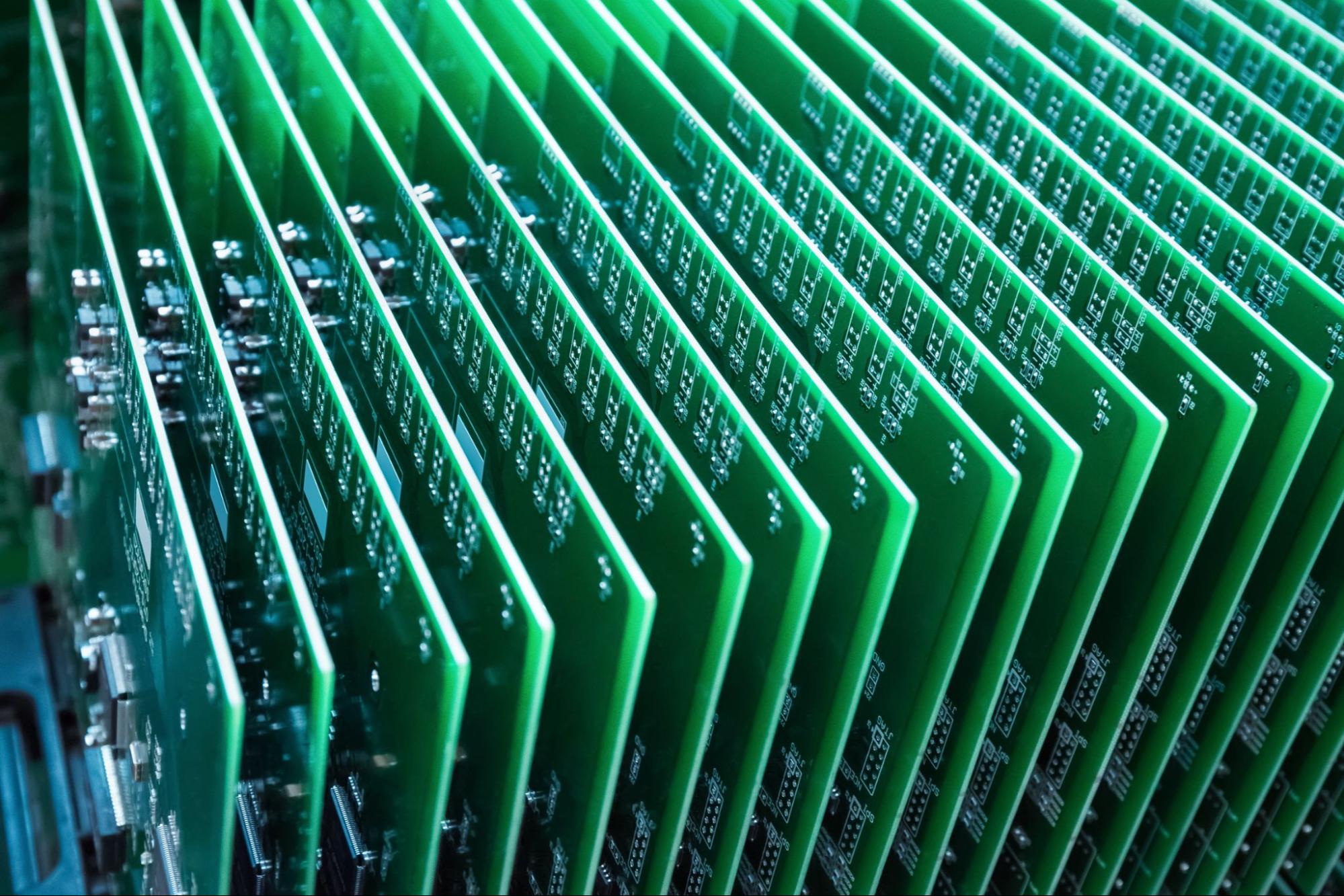 Quick turn FR-4 PCB boards ready for fast delivery