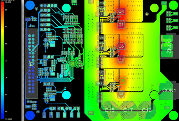 High-Tg PCB prototype design with thermal optimization