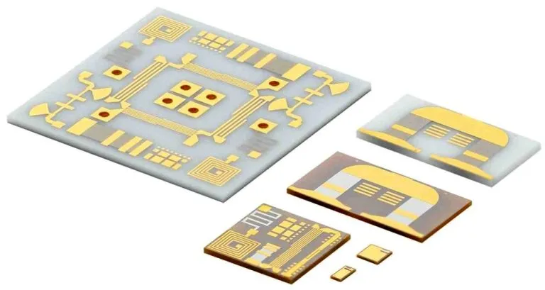 Ceramic PCB designed for heat dissipation in medical applications