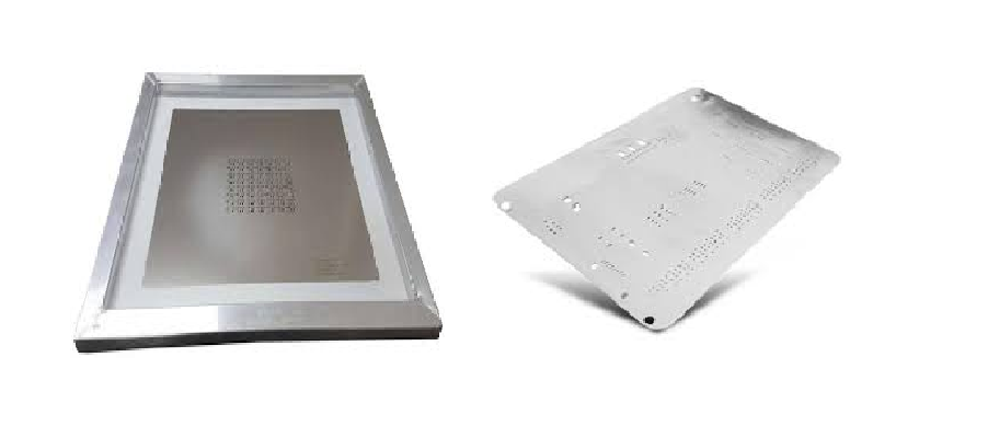 Comparison chart of framed vs. frameless stencils for SMT assembly