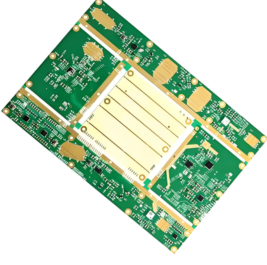 PTFE PCB material used in high-frequency avionics systems.