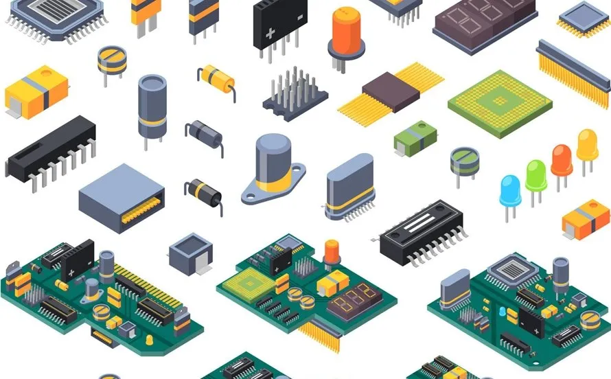 Comparison of SMD and through-hole components for DIY electronics