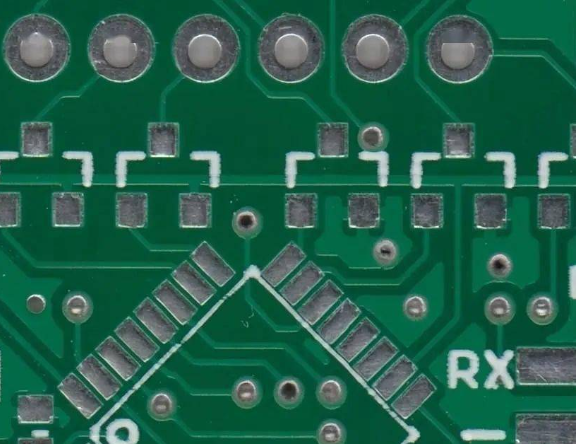 PCB creation component layout for micro SMD design.