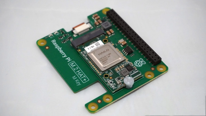 Finished AI accelerator PCB for beginner design tutorial