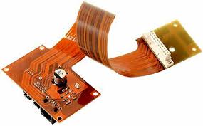 Flexible PCB showcasing bendable design for unique applications.
