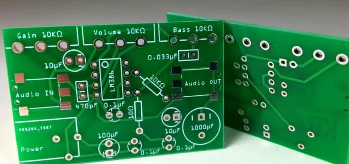 Simple PCB layout for cost-effective design