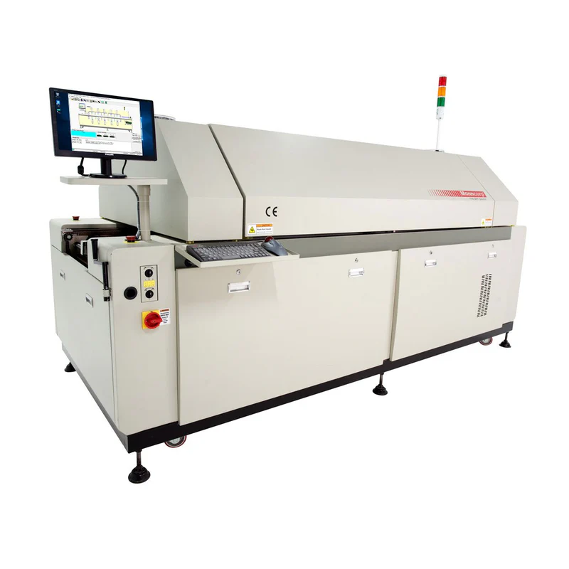 Reflow Oven Soldering Surface-Mounted Components on PCB