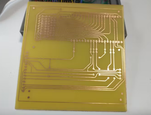 Manufacturing process of Heavy Copper PCB with lamination and etching stages