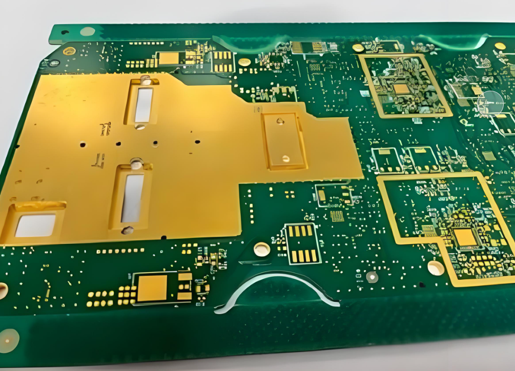 Comparison of buried components PCB and component in cavity PCB designs."