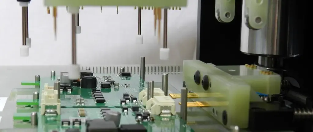 Bed-of-nails testing for bare boards in high-volume PCB production