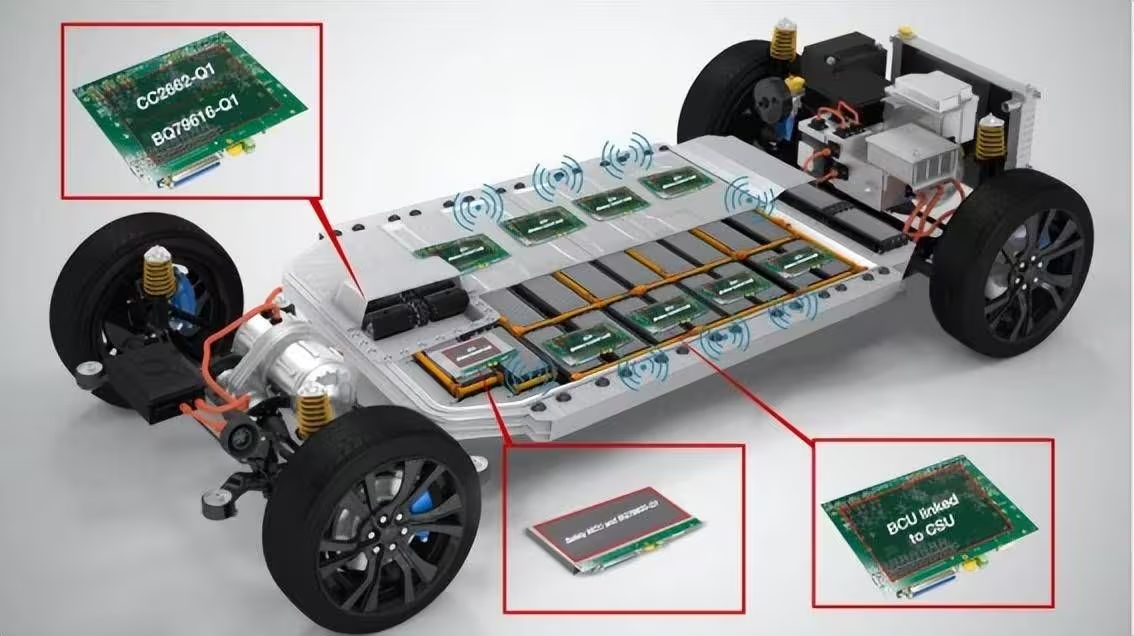 Repaired ECU PCB reinstalled in a vehicle after component replacement.
