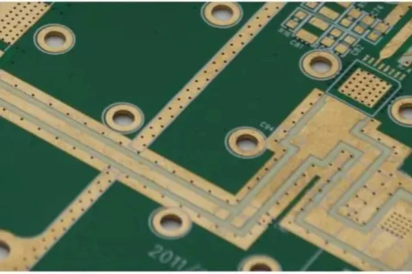 "OSP-finished PCB with organic coating on copper pads"