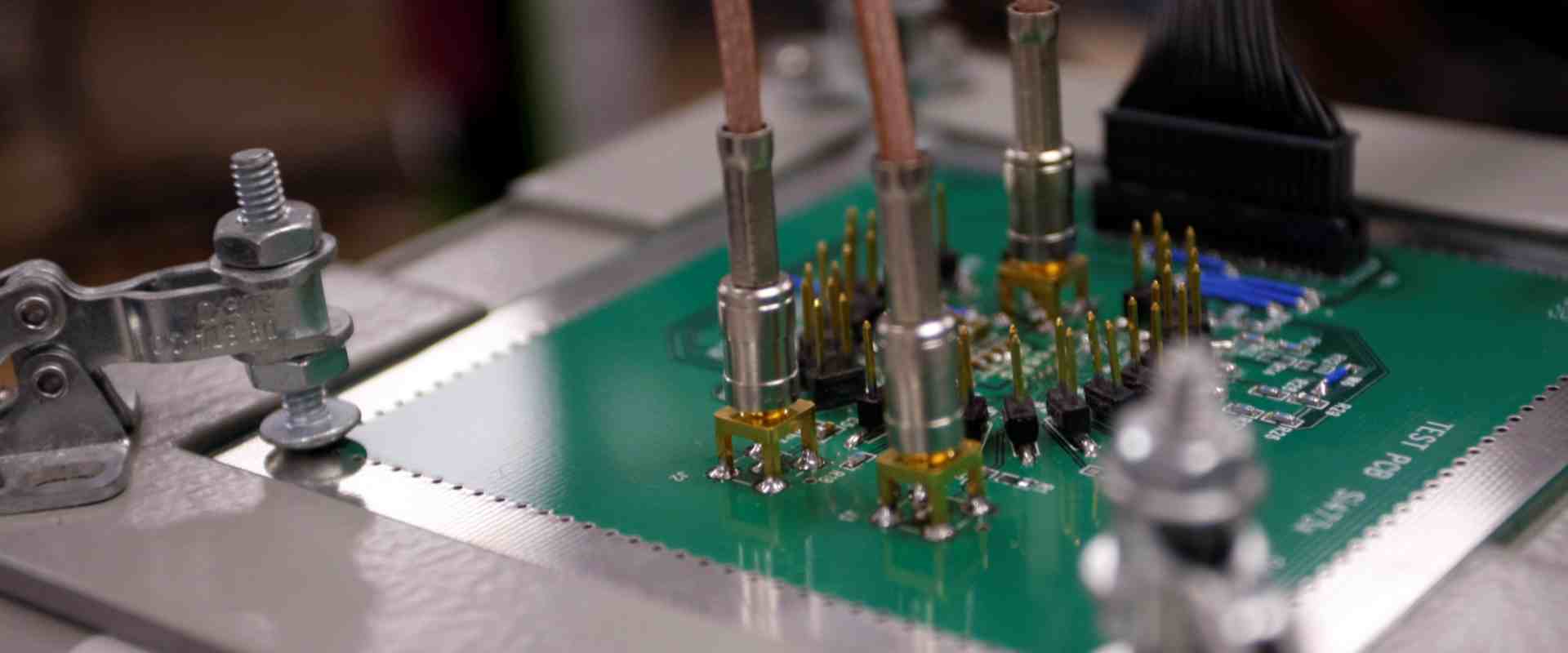 Elevator PCB in environmental stress testing for reliability