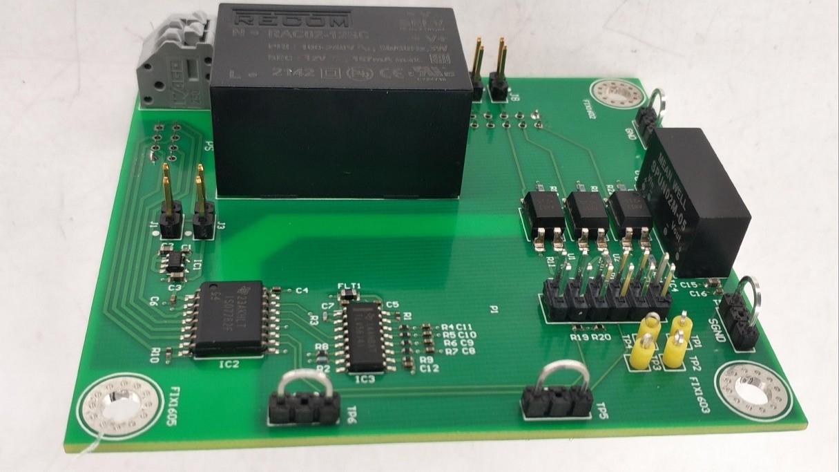 Accessible PCB with large components and adaptive tools for motor skill challenges