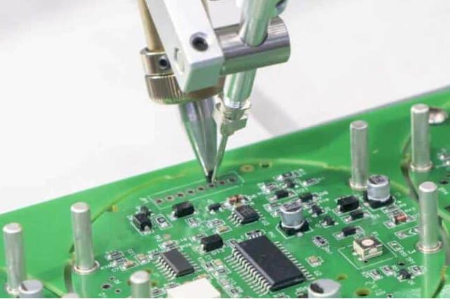 Testing setup for high-reliability 12-layer PCB