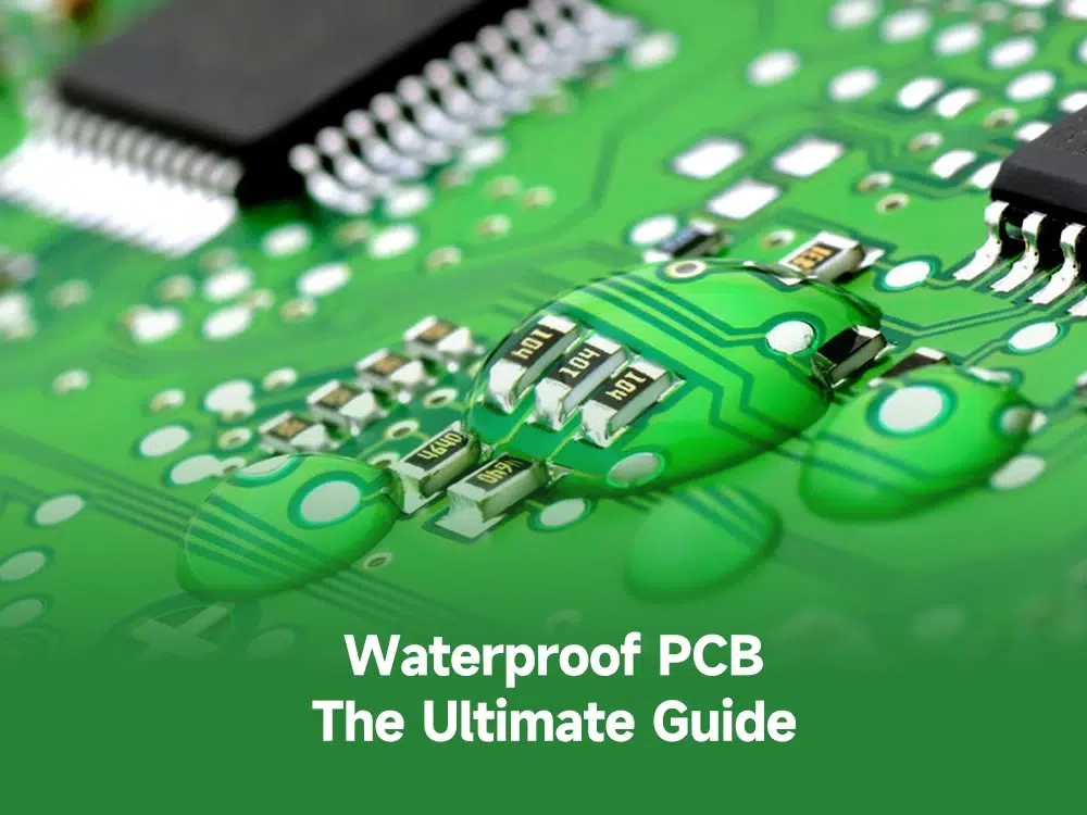 PCB layout design optimized for water resistance in water treatment systems
