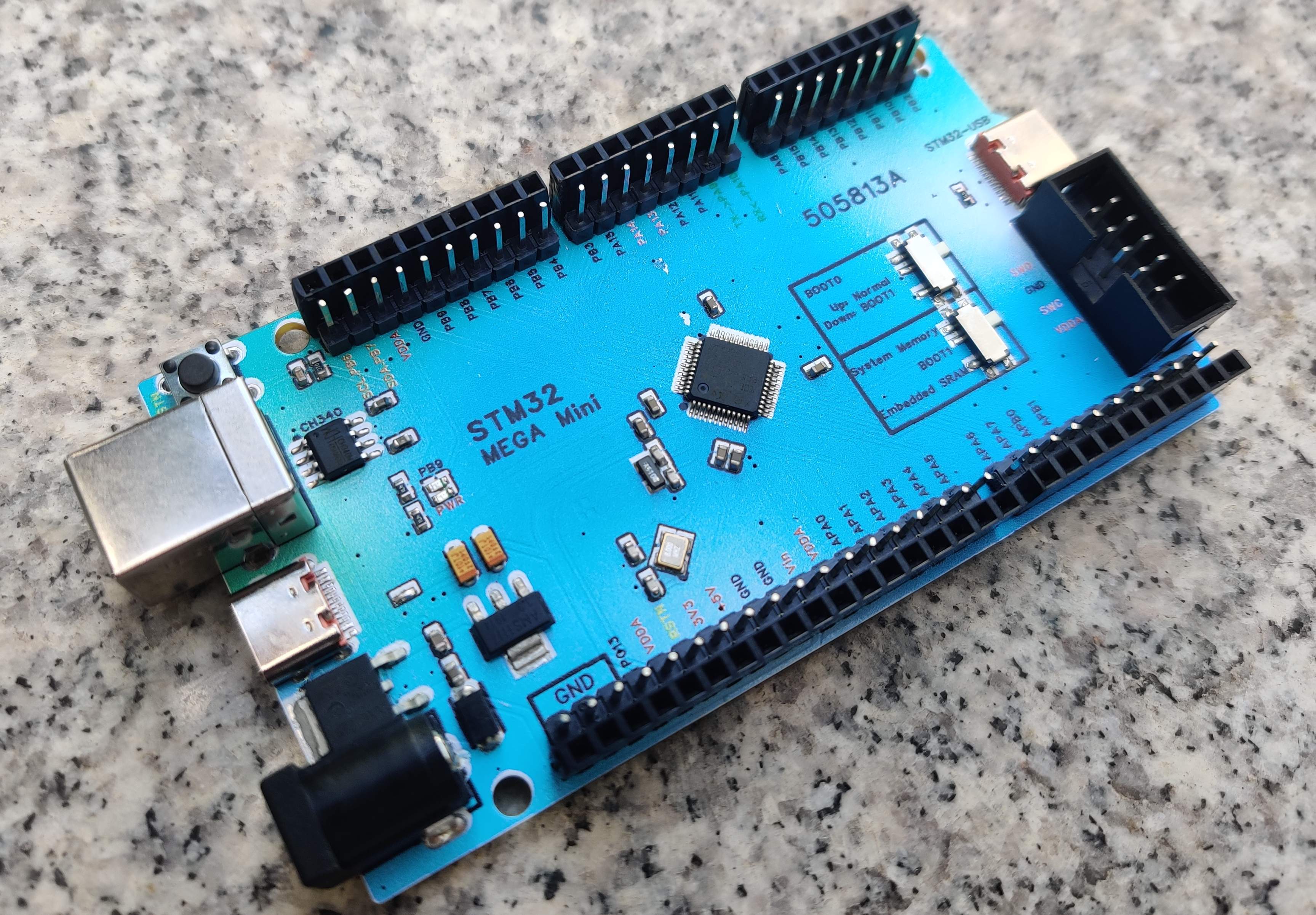 Colorful silkscreen on PCB for enhanced readability