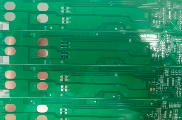 PCB with silkscreen color fading and bleeding issues